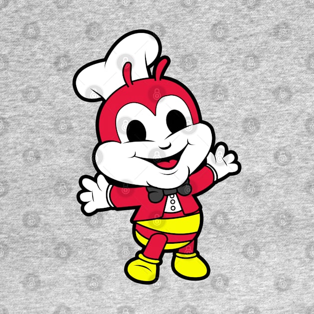 Cute Jollibee Mascot by mighty corps studio